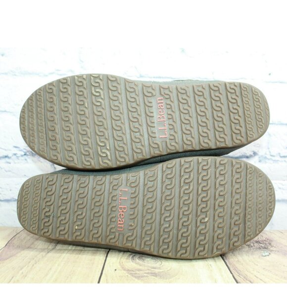 LL Bean Mountain Classic Multicolor Nylon Quilted Anti-Odor Ankle Boots Sz 11 M - Picture 10 of 10